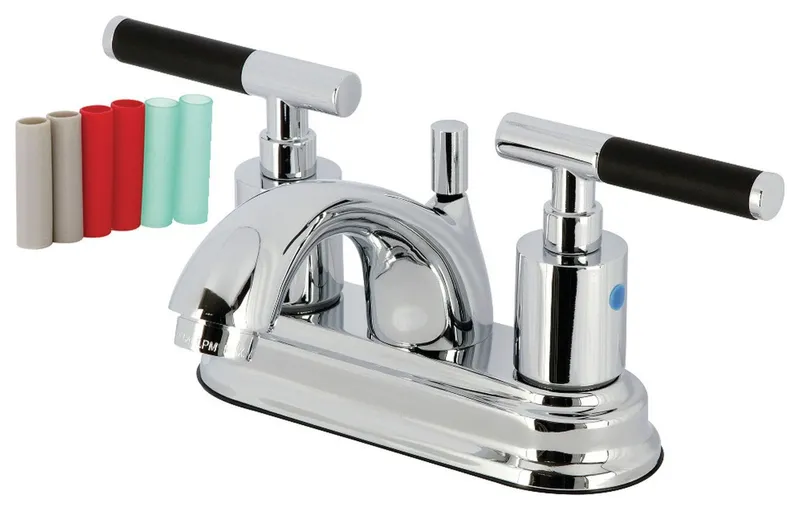 Kingston Brass FB260.CKL Kaiser 1.2 GPM Centerset Bathroom Faucet - Polished