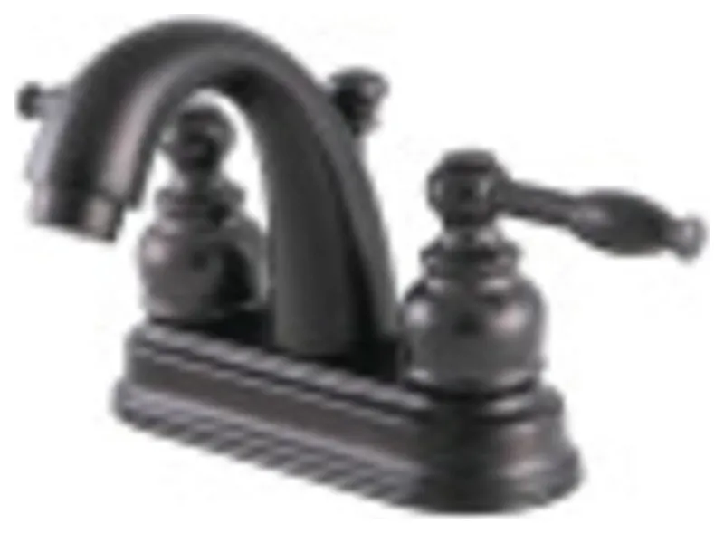 Kingston Brass FB5615KL 4 in. Centerset Bathroom Faucet, Oil Rubbed Bronze