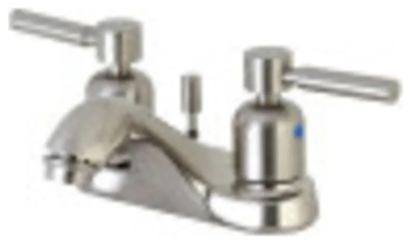 Kingston Brass FB5628DL 4 in. Centerset Bathroom Faucet, Brushed Nickel