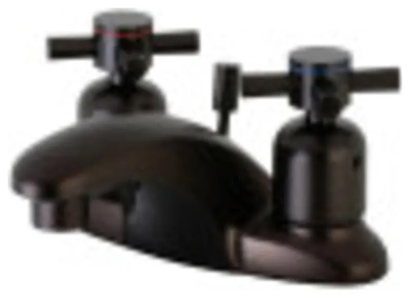 Kingston Brass FB8625DX 4 in. Centerset Bathroom Faucet, Oil Rubbed Bronze