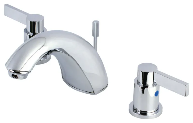 Kingston Brass FB895.NDL NuvoFusion 1.2 GPM Widespread Bathroom - Polished