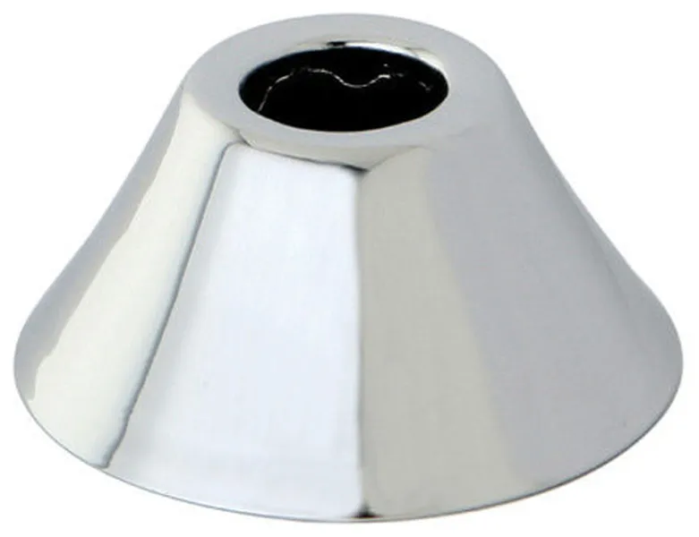 Kingston Brass FLBELL1116 11/16" O.D. Compression Bell Flange - Polished Chrome
