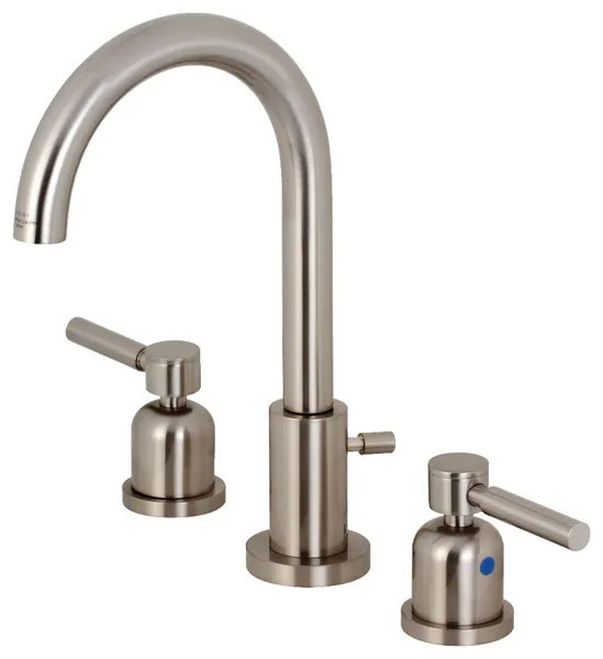 Kingston Brass FSC892.DL Concord 1.2 GPM Widespread Bathroom - Brushed Nickel