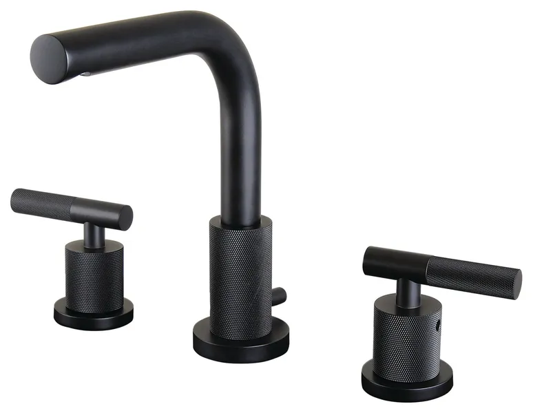 Kingston Brass FSC895.KNL Convergent 1.2 GPM Widespread Bathroom - Matte Black