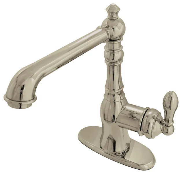 Kingston Brass FSY720.ACL American Classic 1.2 GPM 1 Hole - Brushed Nickel