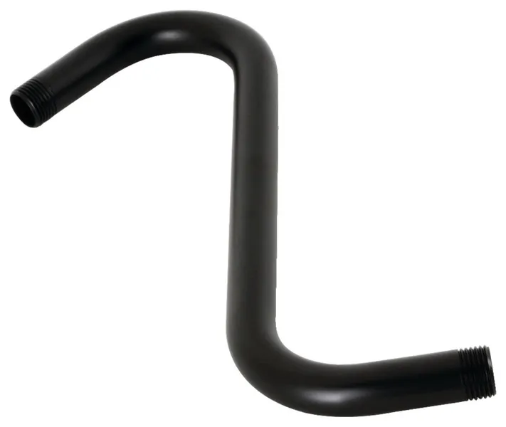Kingston Brass K159A Trimscape 10" S-Shape Shower Arm - Matte Black