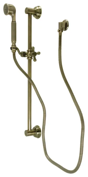 Kingston Brass KAK332.W3 Made To Match Shower System - Antique Brass