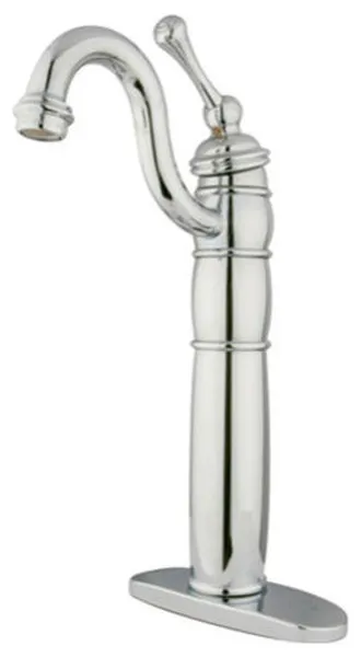Kingston Brass KB142.BL Heritage 1.2 GPM Vessel 1 Hole Bathroom - Polished
