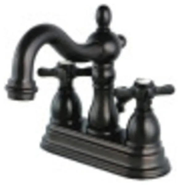 Kingston Brass KB1605BEX 4 in. Centerset Bathroom Faucet, Oil Rubbed Bronze