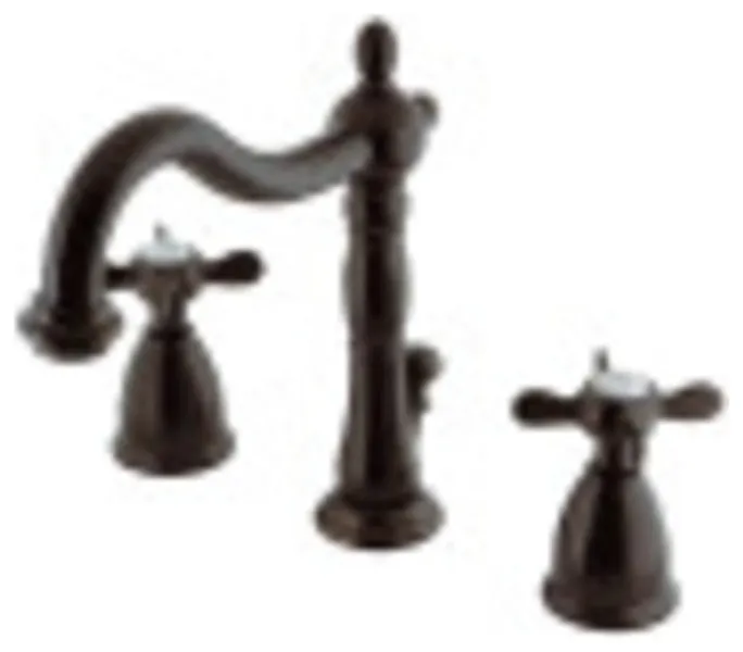 Kingston Brass KB1975BEX 8 in. Widespread Bathroom Faucet, Oil Rubbed Bronze