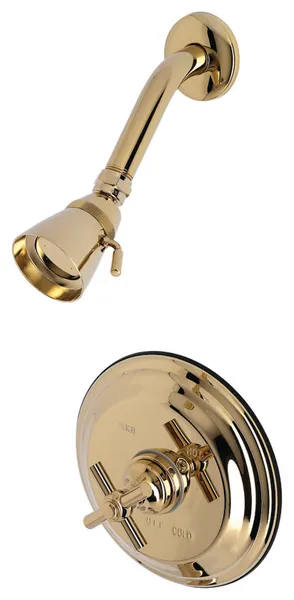 Kingston Brass KB263.EXSO Shower Trim Set - Polished Brass