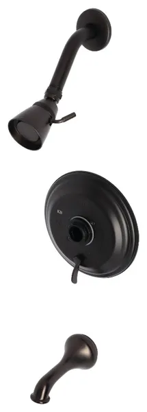Kingston Brass KB363.0TLH Tub and Shower Trim Package - Oil Rubbed Bronze