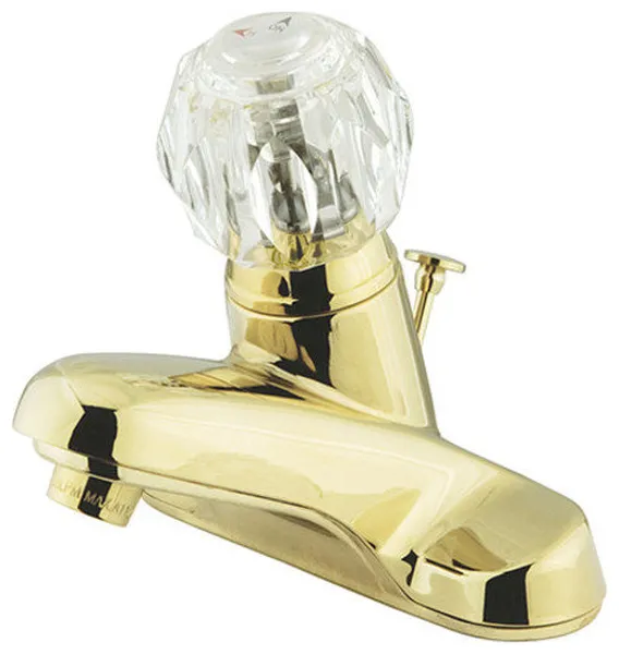 Kingston Brass KB52.B Americana 1.2 GPM Centerset Bathroom Faucet - Polished