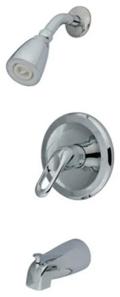 Kingston Brass KB53.LP Tub and Shower Trim - Polished Chrome