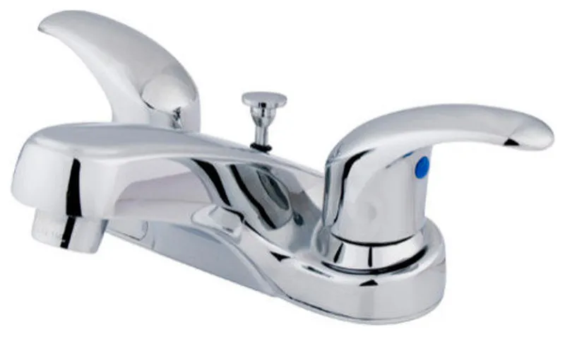 Kingston Brass KB625.LL Legacy 1.2 GPM Centerset Bathroom Faucet - Polished