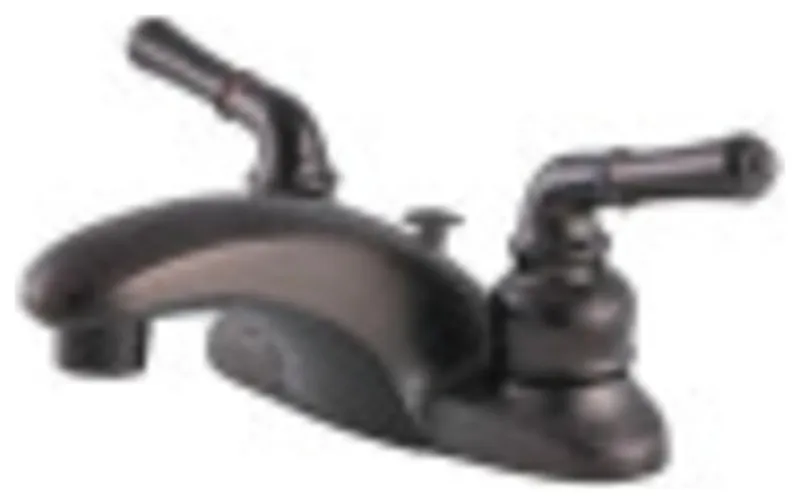 Kingston Brass KB625B 4 in. Centerset Bathroom Faucet, Oil Rubbed Bronze