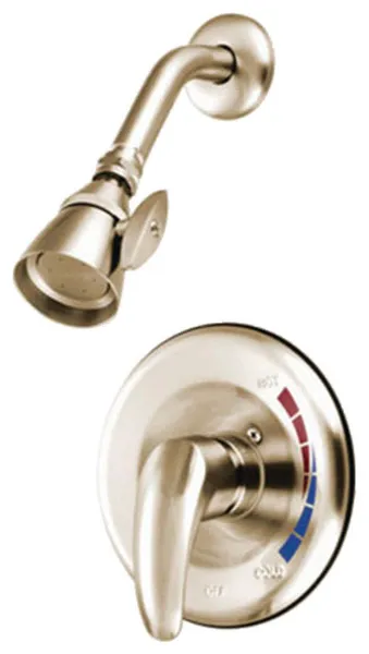 Kingston Brass KB665.LLSO Shower Only Trim Package - Brushed Nickel
