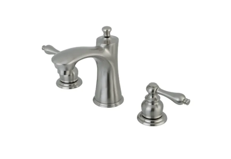Kingston Brass KB796.AL Victorian 1.2 GPM Widespread Bathroom - Brushed Nickel