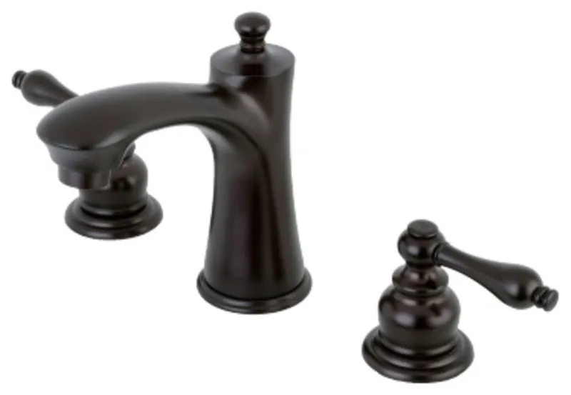 Kingston Brass KB7965AL 8 in. Widespread Bathroom Faucet, Oil Rubbed Bronze
