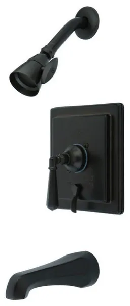 Kingston Brass KB865.4HL Tub and Shower Trim - Oil Rubbed Bronze