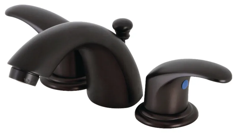 Kingston Brass KB955LL Widespread Bathroom Faucet, Oil Rubbed Bronze