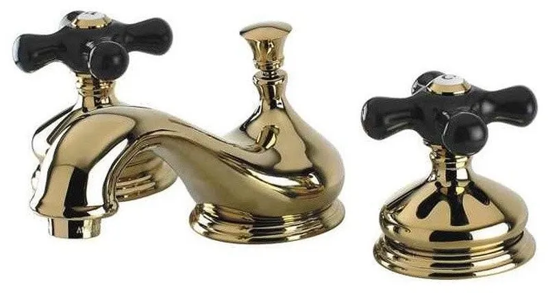 Kingston Brass KS116.PKX Duchess 1.2 GPM Widespread Bathroom - Polished Brass