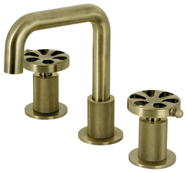 Kingston Brass KS141.RX Belknap 1.2 GPM Widespread Bathroom - Antique Brass