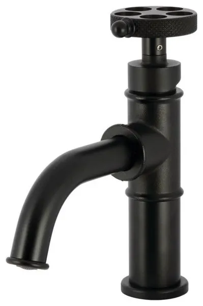 Kingston Brass KS282.RKX Webb 1.2 GPM 1 Hole Bathroom Faucet - Matte Black