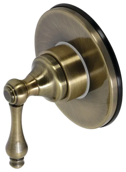 Kingston Brass KS303.AL Single Handle 3 Function Diverter Valve - Antique Brass