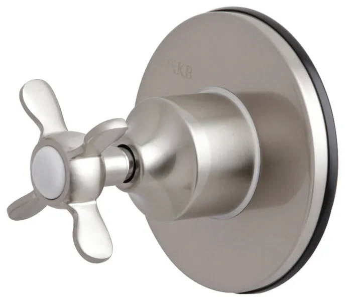 Kingston Brass KS303.BEX Single Handle 3 Function Diverter Valve - Brushed