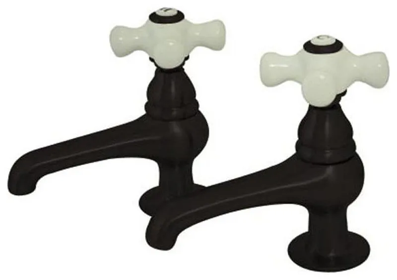 Kingston Brass KS320.PX Restoration 1.2 GPM Basin Tap Faucet - Oil Rubbed