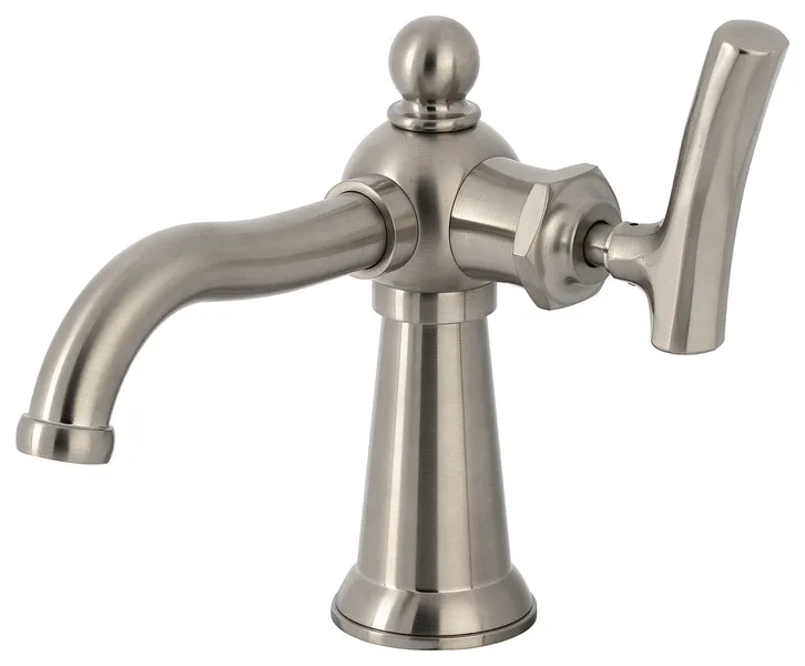 Kingston Brass KS354.TKL Hallerbos 1.2 GPM 1 Hole Bathroom Faucet - Brushed