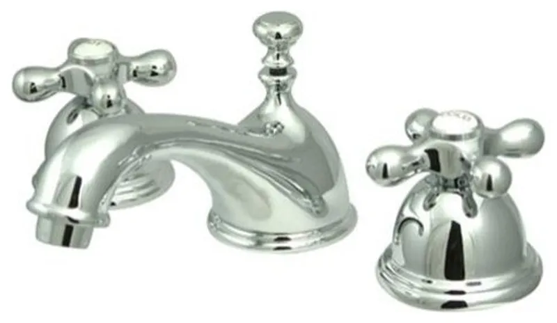 Kingston Brass KS396.AX Restoration 1.2 GPM Widespread Bathroom - Polished