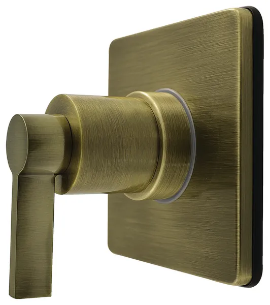 Kingston Brass KS404.NDL NuvoFusion 6 Function Diverter Valve - Antique Brass