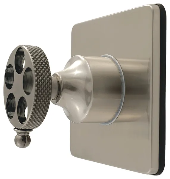Kingston Brass KS404.RKX Webb Single Handle 6 Function Diverter - Brushed