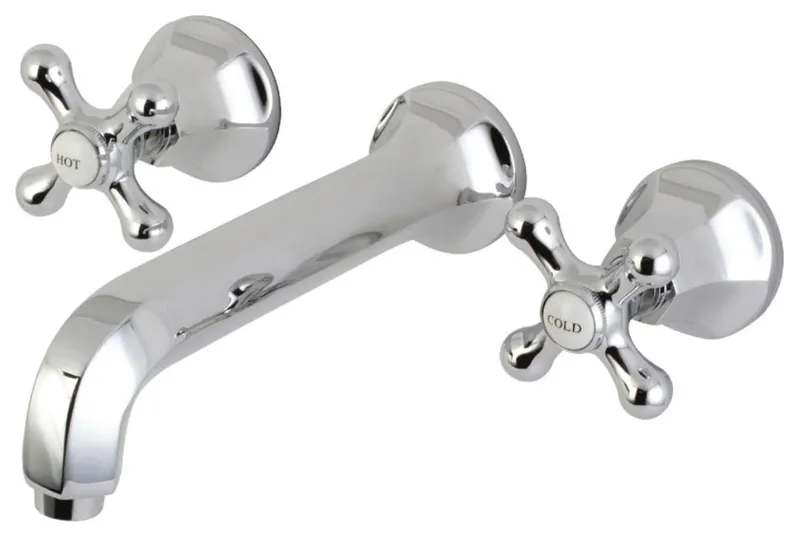 Kingston Brass KS412.AX Metropolitan 1.2 GPM Wall Mounted - Polished Chrome