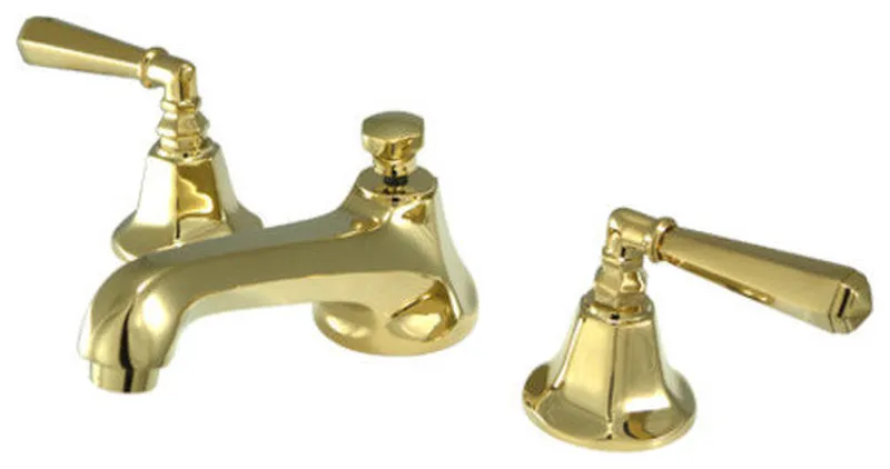 Kingston Brass KS446.HL Metropolitan 1.2 GPM Widespread Bathroom - Polished
