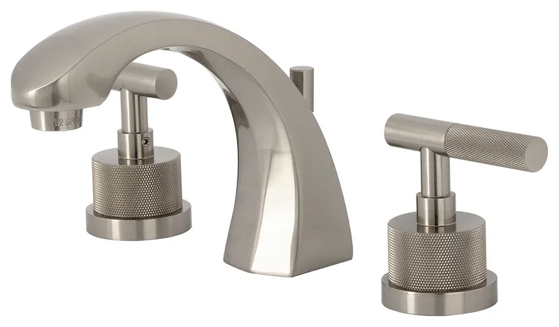 Kingston Brass KS498.KNL Convergent 1.2 GPM Widespread Bathroom - Brushed