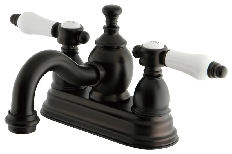 Kingston Brass KS710BPL Bel-Air 1.2 GPM Centerset Bathroom Faucet - Oil Rubbed