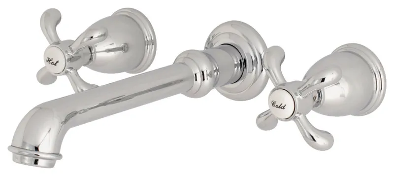 Kingston Brass KS712.TX French Country 1.2 GPM Wall Mounted - Polished Chrome