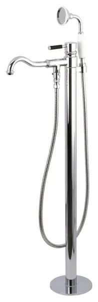 Kingston Brass KS713.DKL Kaiser Floor Mounted Tub Filler – - Polished Chrome