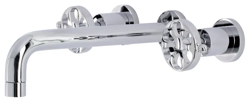 Kingston Brass KS802.RX Belknap Wall Mounted Tub Filler - Polished Chrome