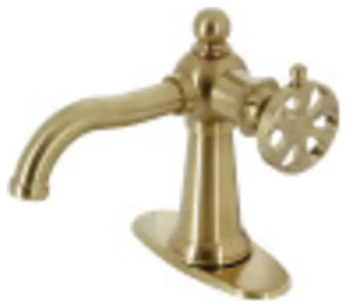 Kingston Brass KSD354.RX Webb 1.2 GPM Deck Mounted 1 Hole - Brushed Brass