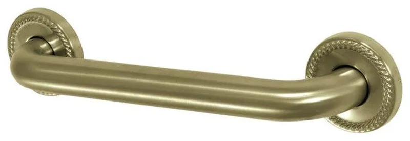 Kingston Brass Laurel 15 1/8" Wall Mount Grab Bar, DR814127 in Brushed Brass