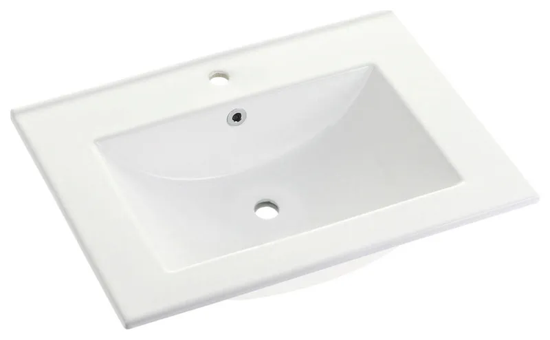 Kingston Brass LBT24187.1 Ultra Modern 24" Ceramic Vanity Top - White
