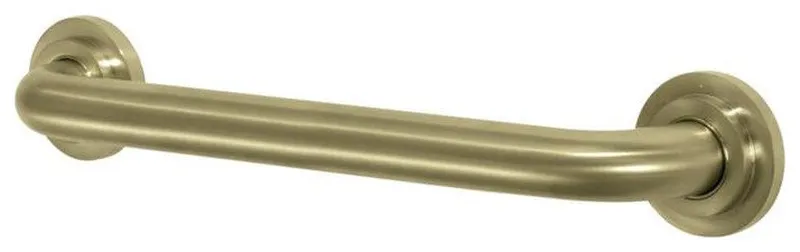 Kingston Brass Manhattan 16" Wall Mount Grab Bar, DR414167 in Brushed Brass