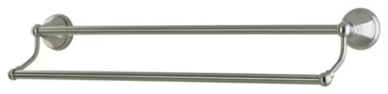 Kingston Brass Metropolitan Satin Nickel 18" Dual Towel Bar BA481318SN