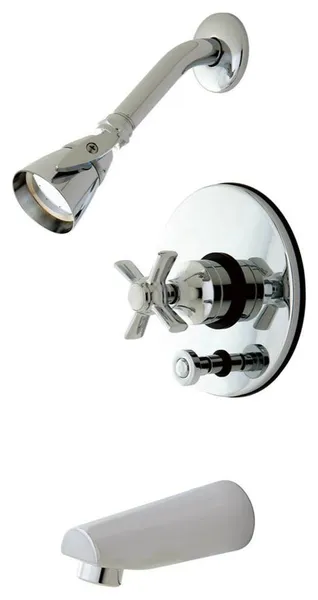 Kingston Brass Millennium Polished Chrome Tub/Shower Faucet KB86910ZX