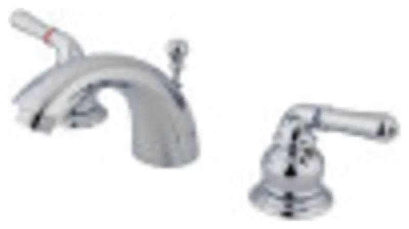 Kingston Brass Mini-Widespread Bathroom Faucet, Polished Chrome