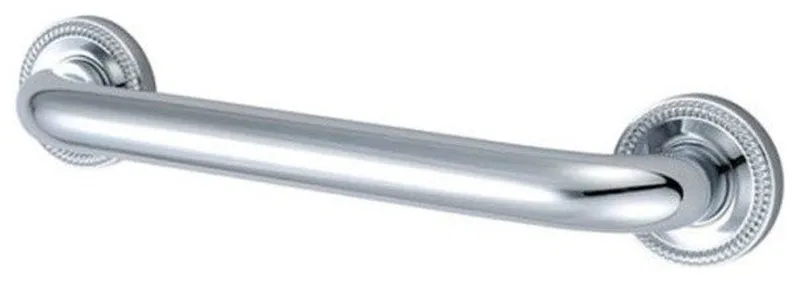 Kingston Brass Polished Chrome Camelon 32" Decorative Grab Bar DR914321